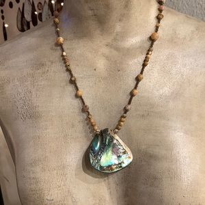 Abalone Statement Necklace